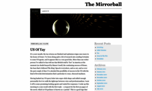 Themirrorball.wordpress.com thumbnail