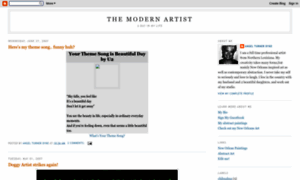 Themodernartist.blogspot.com thumbnail