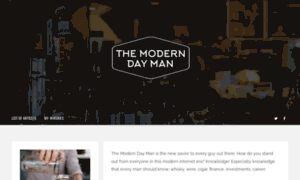 Themoderndayman.com thumbnail