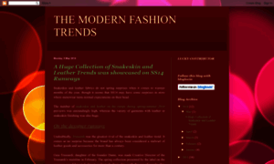 Themodernfashiontrends.blogspot.in thumbnail