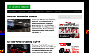 Themotoringdirectory.com thumbnail