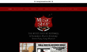 Themusicshopatrockwall.com thumbnail