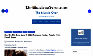 Themusicsover.com thumbnail