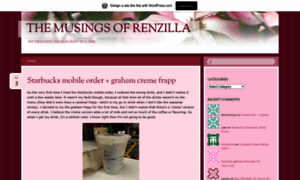 Themusingsofrenzilla.wordpress.com thumbnail