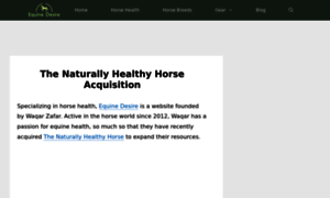 Thenaturallyhealthyhorse.com thumbnail