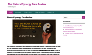 Thenaturalsynergycurereview.com thumbnail