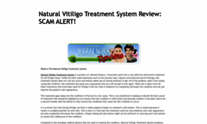 Thenaturalvitiligotreatmentsystem.blogspot.com thumbnail