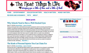 Theneatthingsinlife.com thumbnail