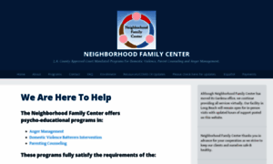 Theneighborhoodfamilycenter.com thumbnail