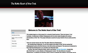 Thenobleheartofstartrek.weebly.com thumbnail