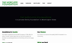 Thenorcliffefoundation.com thumbnail