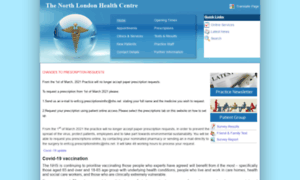 Thenorthlondonhealthcentre.co.uk thumbnail