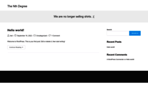 Thenthdegree.com thumbnail