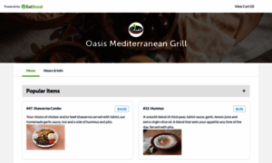 Theoasismediterraneangrill.com thumbnail