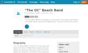 Theocbeachband.com thumbnail