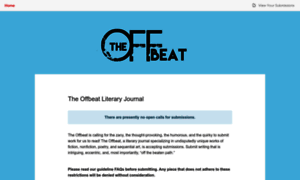 Theoffbeat.submittable.com thumbnail
