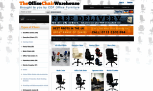 Theofficechairwarehouse.co.uk thumbnail