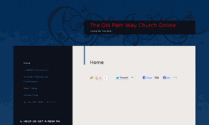 Theoldpathwaychurch.com thumbnail