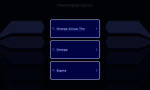 Theomegagroup.biz thumbnail