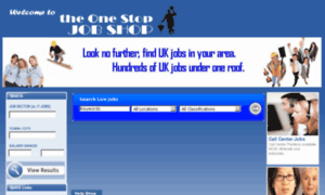 Theonestopjobshop.co.uk thumbnail