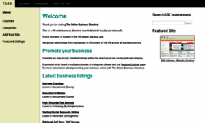 Theonlinebusinessdirectory.co.uk thumbnail