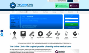 Theonlineclinic.co.uk thumbnail