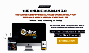 Theonlinemusician.com thumbnail