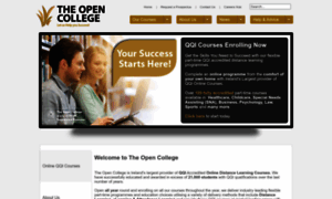 Theopencollege.com thumbnail
