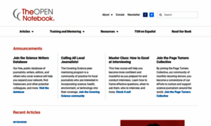 Theopennotebook.com thumbnail
