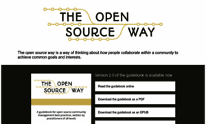 Theopensourceway.org thumbnail