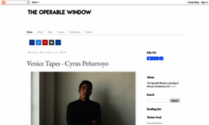 Theoperablewindow.blogspot.com thumbnail