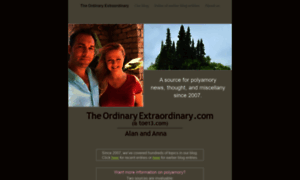 Theordinaryextraordinary.com thumbnail