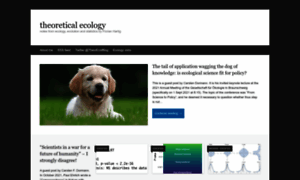 Theoreticalecology.wordpress.com thumbnail