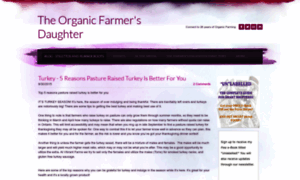 Theorganicfarmersdaughter.com thumbnail