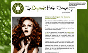 Theorganichaircompany.com thumbnail