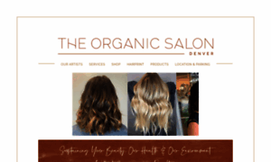 Theorganicsalondenver.com thumbnail