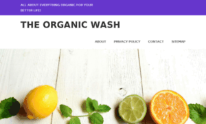 Theorganicwash.com thumbnail