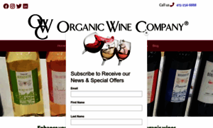 Theorganicwinecompany.com thumbnail