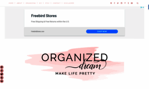 Theorganizeddream.blogspot.com thumbnail