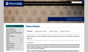 Theory.fnal.gov thumbnail