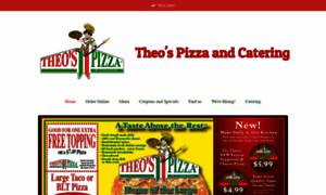 Theospizzaandcatering.com thumbnail