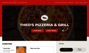 Theospizzagrill.com thumbnail