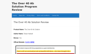 Theover40absolutionreview.com thumbnail