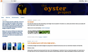 Theoysterproject.blogspot.com thumbnail