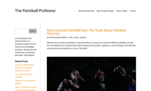 Thepaintballprofessor.com thumbnail