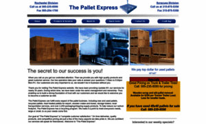 Thepalletexpress.com thumbnail