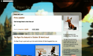 Thepaperfox.blogspot.fr thumbnail