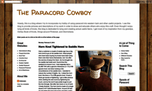 Theparacordcowboy.blogspot.com thumbnail