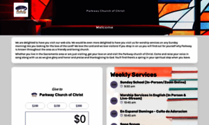 Theparkwaychurchofchrist.org thumbnail