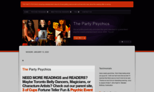 Thepartypsychics.com thumbnail